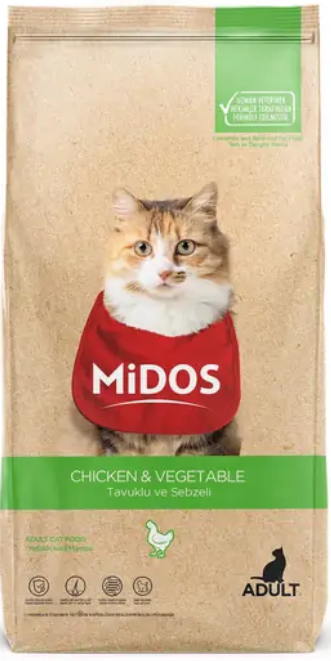 MİDOS Tavuklu Yetişkin Köpek 15 kg - 1