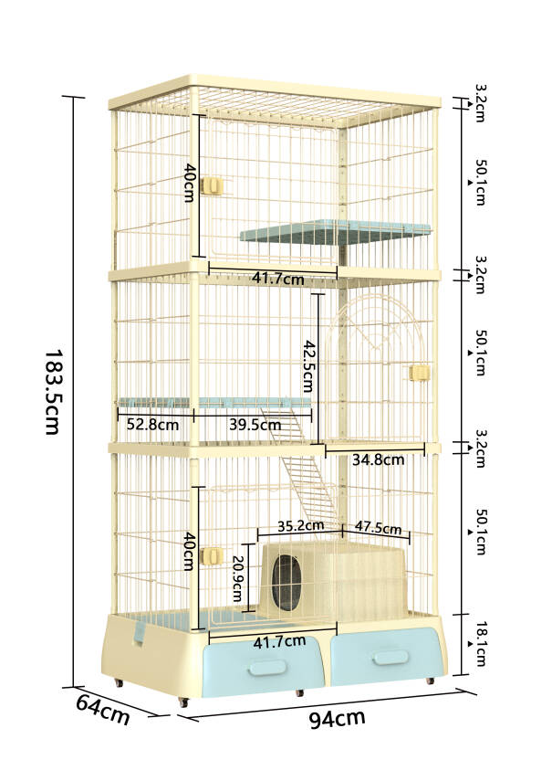 Kedi Kafesi DF-3 - 1