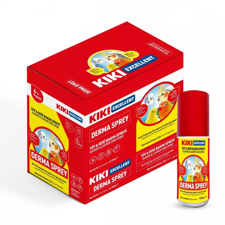 KİKİ EXCELLENT DERMA SPREY 150 ML 6'LI KUTU - 1