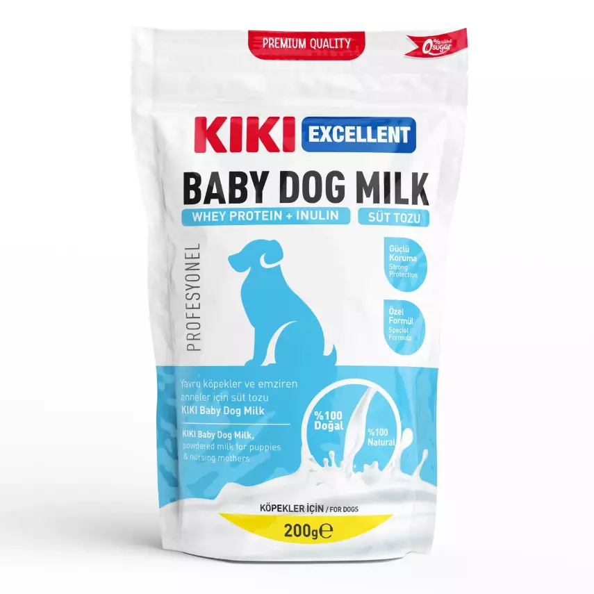 KIKI Excellent Köpek Süt Tozu (Whey Protein + İnülin) 200 gr. - 1