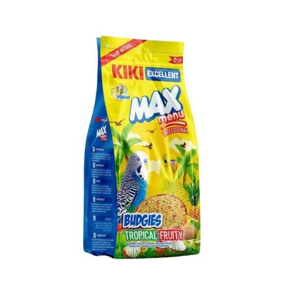Kiki Excellent Max Menu Tropikal Meyveli Muhabbet Kuşu Yemi 500 Gr - 1
