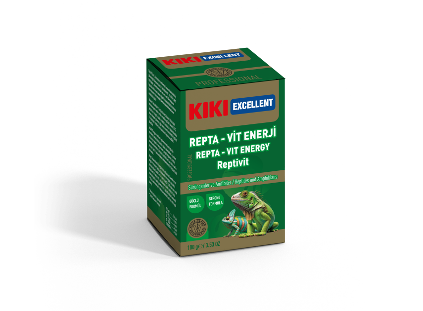 KİKİ EXCELLENT SÜRÜNGEN & AMFİBİLER İÇİN REPTA-VİT ENERJİ TOZU 100GR. - 1