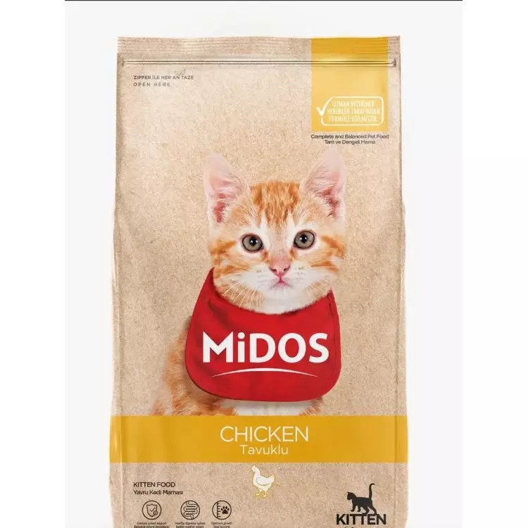 MİDOS Tavuklu Yavru Kedi (Sağlıklı Büyüme) 15 kg - 1