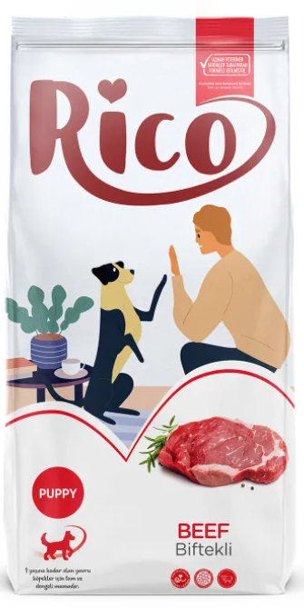 RICO Sığır Etli Yavru Köpek 3 kg - 1