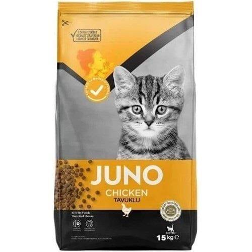 JUNO Tavuklu Yavru Kedi 15 Kg - 1