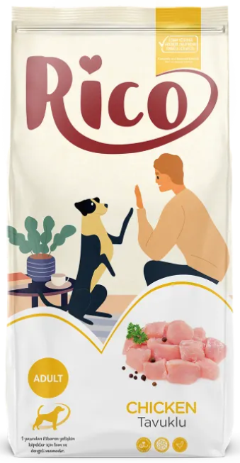 RICO Tavuklu Yetişkin Köpek 3 kg - 1